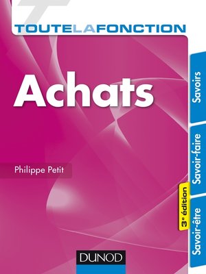 cover image of Toute la fonction Achats--3e éd.